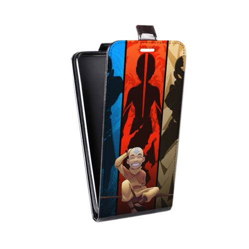 Дизайнерский вертикальный чехол-книжка для HTC One X10 Аватар