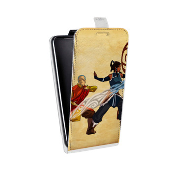 Дизайнерский вертикальный чехол-книжка для Sony Xperia M2 dual Аватар (на заказ)