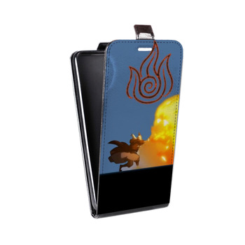 Дизайнерский вертикальный чехол-книжка для Iphone 7 Аватар (на заказ)