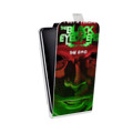 Дизайнерский вертикальный чехол-книжка для HTC Desire 601 Black Eyed Peas