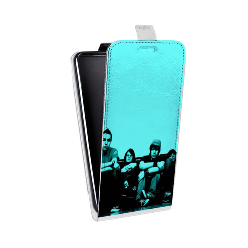 Дизайнерский вертикальный чехол-книжка для HTC Desire 601 Fall Out Boy