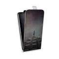 Дизайнерский вертикальный чехол-книжка для Huawei Honor 6C Imagine Dragons