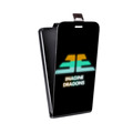 Дизайнерский вертикальный чехол-книжка для LG Optimus G2 mini Imagine Dragons