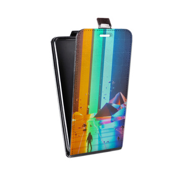 Дизайнерский вертикальный чехол-книжка для Samsung Galaxy S6 Edge Imagine Dragons (на заказ)