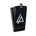 Дизайнерский вертикальный чехол-книжка для OnePlus 7 Pro Linkin Park