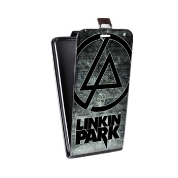 Дизайнерский вертикальный чехол-книжка для Huawei Honor 30i Linkin Park (на заказ)
