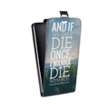 Дизайнерский вертикальный чехол-книжка для LG K4 OneRepublic