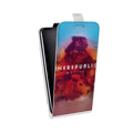 Дизайнерский вертикальный чехол-книжка для OPPO A3s OneRepublic