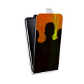 Дизайнерский вертикальный чехол-книжка для Lenovo Moto G5 RadioHead