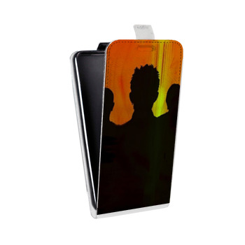 Дизайнерский вертикальный чехол-книжка для Samsung Galaxy Alpha RadioHead (на заказ)