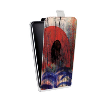 Дизайнерский вертикальный чехол-книжка для Sony Xperia Z3 RadioHead (на заказ)