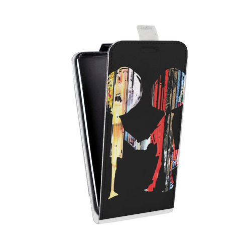 Дизайнерский вертикальный чехол-книжка для LG G7 Fit RadioHead