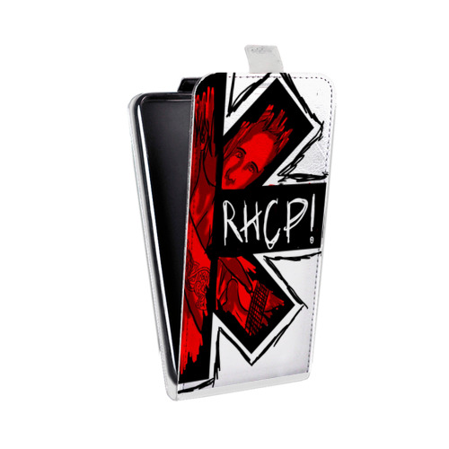 Дизайнерский вертикальный чехол-книжка для Nokia 5.3 Red Hot Chili Peppers
