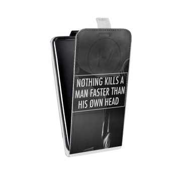 Дизайнерский вертикальный чехол-книжка для Sony Xperia E4g Twenty One Pilots (на заказ)