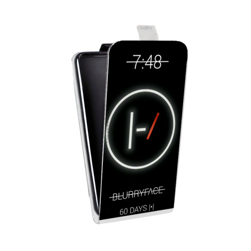 Дизайнерский вертикальный чехол-книжка для LG G7 Fit Twenty One Pilots