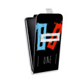 Дизайнерский вертикальный чехол-книжка для Alcatel Shine Lite Twenty One Pilots