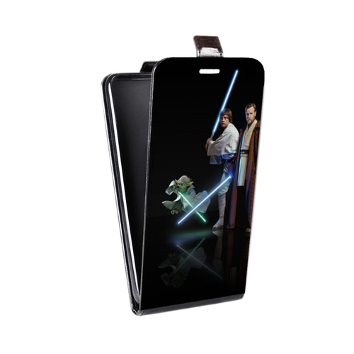 Дизайнерский вертикальный чехол-книжка для LG Optimus G2 mini Звездные войны