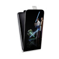 Дизайнерский вертикальный чехол-книжка для OnePlus 8T Звездные войны