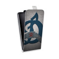 Дизайнерский вертикальный чехол-книжка для Asus ZenFone Live Динамо