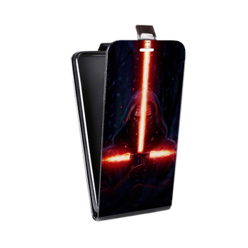 Дизайнерский вертикальный чехол-книжка для Iphone 7 Plus / 8 Plus Звездные войны (на заказ)