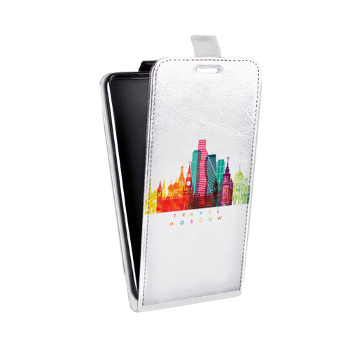 Дизайнерский вертикальный чехол-книжка для HTC Desire 12 Plus Москва