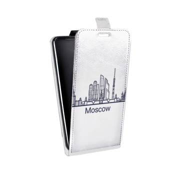 Дизайнерский вертикальный чехол-книжка для Nokia 6 (2018) Москва (на заказ)