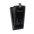 Дизайнерский вертикальный чехол-книжка для Iphone 11 Pro Москва