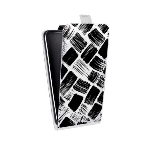 Дизайнерский вертикальный чехол-книжка для HTC One M9+ Абстракции