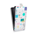 Дизайнерский вертикальный чехол-книжка для Huawei Nova 3i Абстракции