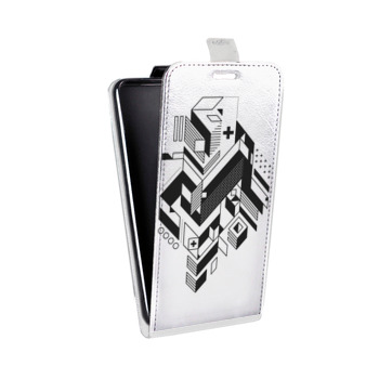 Дизайнерский вертикальный чехол-книжка для LG K7 Абстракции 3 (на заказ)