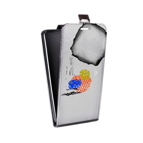 Дизайнерский вертикальный чехол-книжка для Realme 7 Pro Абстракции