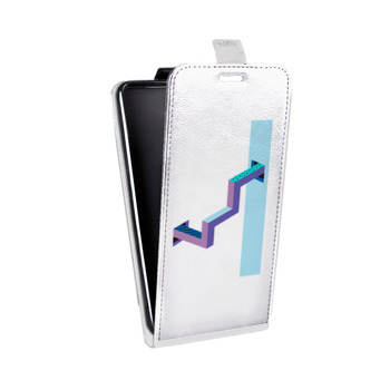 Дизайнерский вертикальный чехол-книжка для Huawei Honor 9X Lite Абстракции 3 (на заказ)