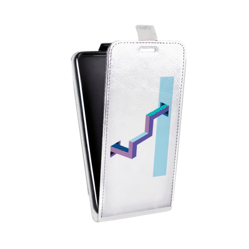 Дизайнерский вертикальный чехол-книжка для Huawei Mate 30 Абстракции 3
