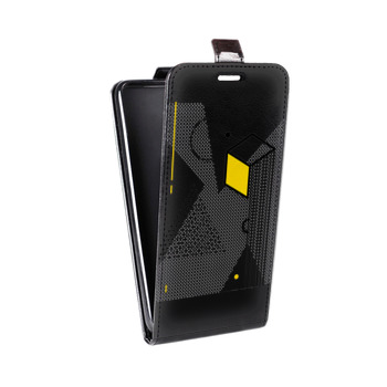 Дизайнерский вертикальный чехол-книжка для Nokia Lumia 630/635 Абстракции 1 (на заказ)