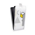 Дизайнерский вертикальный чехол-книжка для HTC Desire 601 Абстракции 1