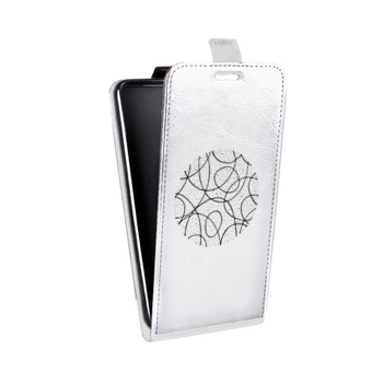 Дизайнерский вертикальный чехол-книжка для LG G Pro Lite Dual Абстракции 5 (на заказ)