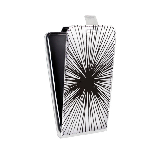 Дизайнерский вертикальный чехол-книжка для ASUS ZenFone 5 Lite Абстракции