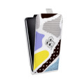 Дизайнерский вертикальный чехол-книжка для HTC Desire 12 Plus Абстракции