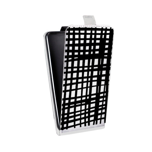 Дизайнерский вертикальный чехол-книжка для Nokia 7 Абстракции