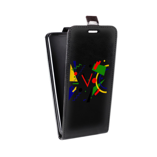 Дизайнерский вертикальный чехол-книжка для ASUS ZenFone 4 Selfie Абстракции