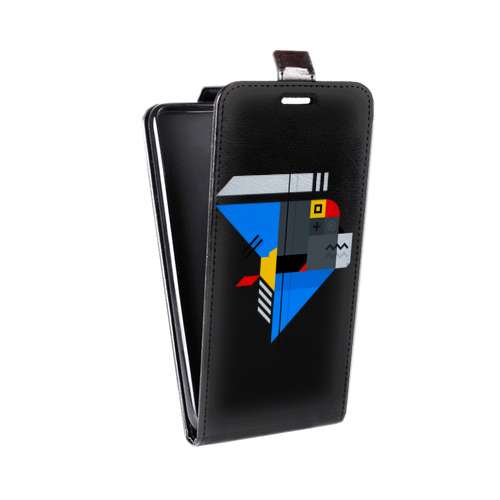 Дизайнерский вертикальный чехол-книжка для LG G3 (Dual-LTE) Абстракции 3