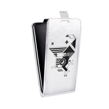 Дизайнерский вертикальный чехол-книжка для LG K7 Абстракции 3 (на заказ)