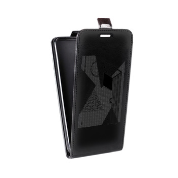 Дизайнерский вертикальный чехол-книжка для Iphone Xs Max Абстракции 1 (на заказ)