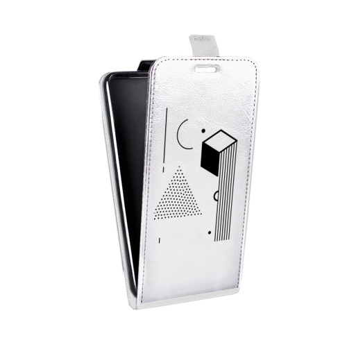Дизайнерский вертикальный чехол-книжка для ASUS ZenFone Max Абстракции 1