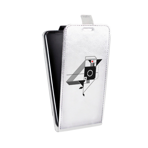 Дизайнерский вертикальный чехол-книжка для ASUS ZenFone Go ZB500KL Абстракции 3