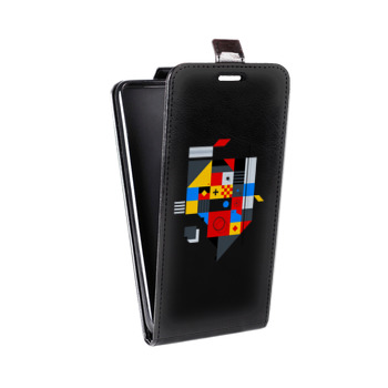 Дизайнерский вертикальный чехол-книжка для Sony Xperia Z3+ Абстракции 3 (на заказ)