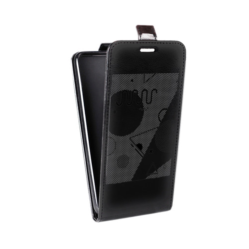 Дизайнерский вертикальный чехол-книжка для HTC Desire 12 Plus Абстракции 1