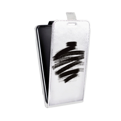 Дизайнерский вертикальный чехол-книжка для LG L70 Абстракции