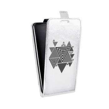 Дизайнерский вертикальный чехол-книжка для Asus ZenFone 3 Абстракции 1 (на заказ)