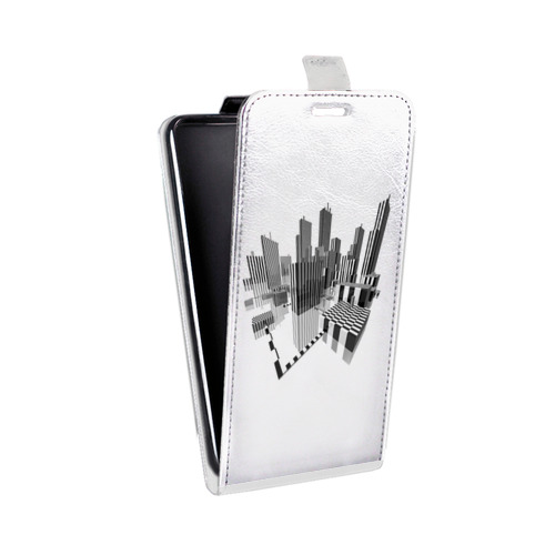 Дизайнерский вертикальный чехол-книжка для HTC One A9 Абстракции